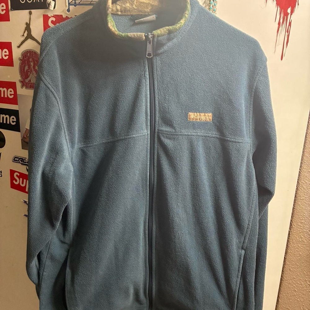 Columbia Full Zip Sweater Size Large